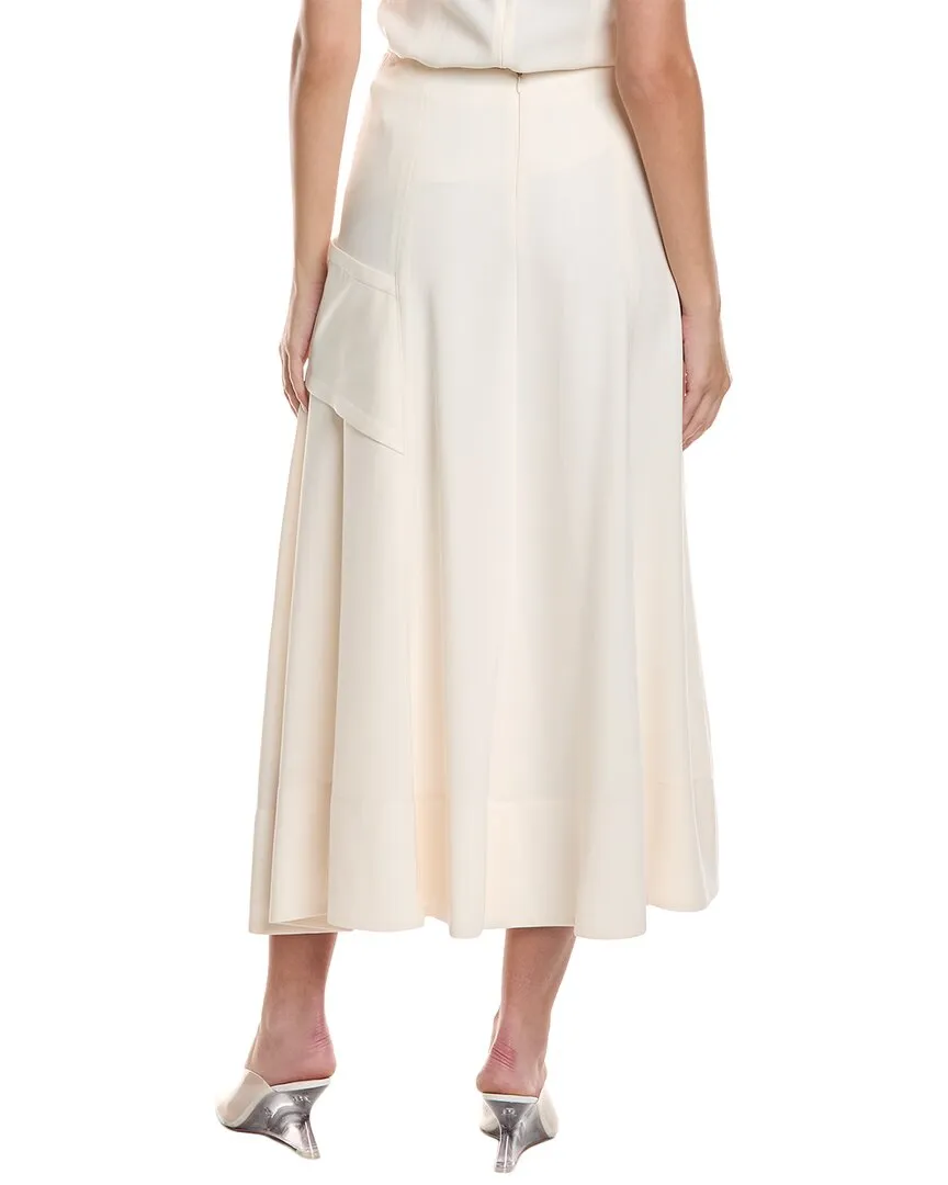 3.1 Phillip Lim Crepe A-Line Skirt