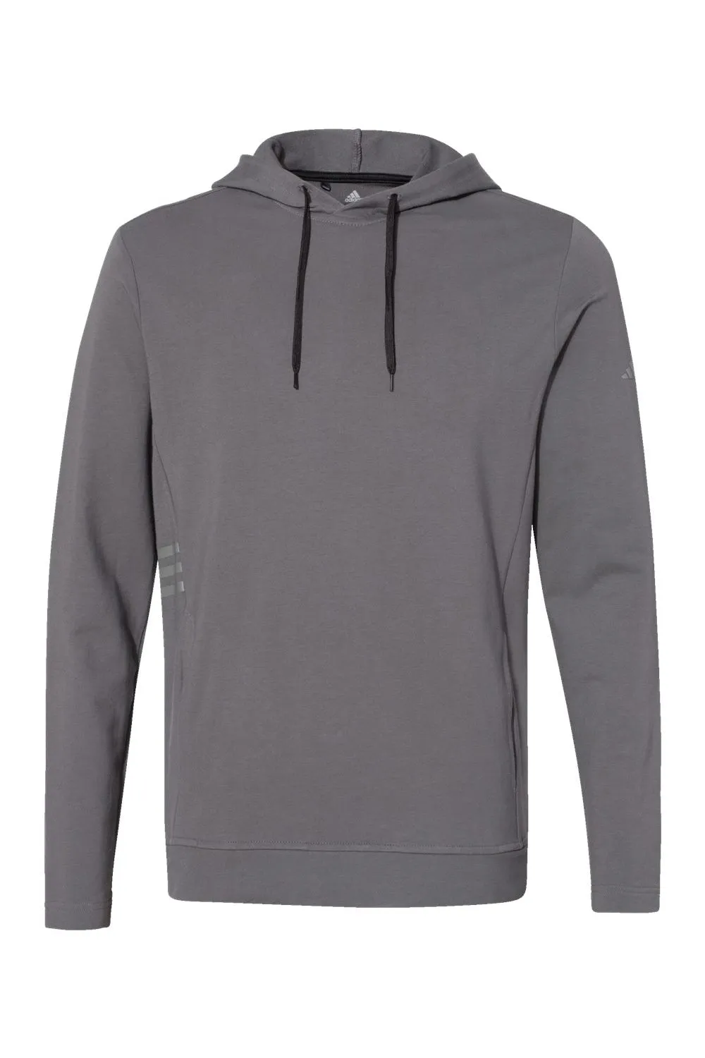 Adidas Mens Hooded Sweatshirt Hoodie w/ Pockets - Grey - Closeout