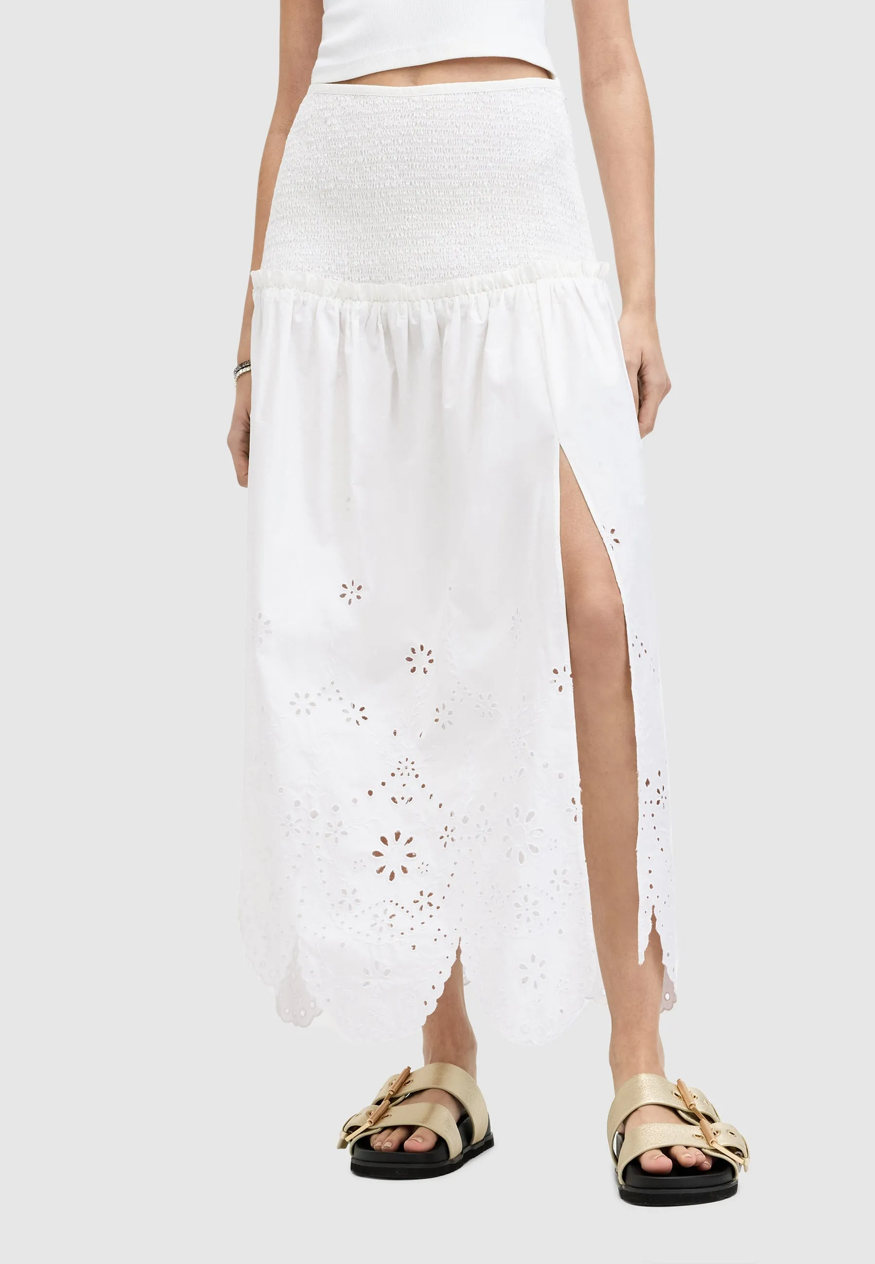 Alex Emb Skirt