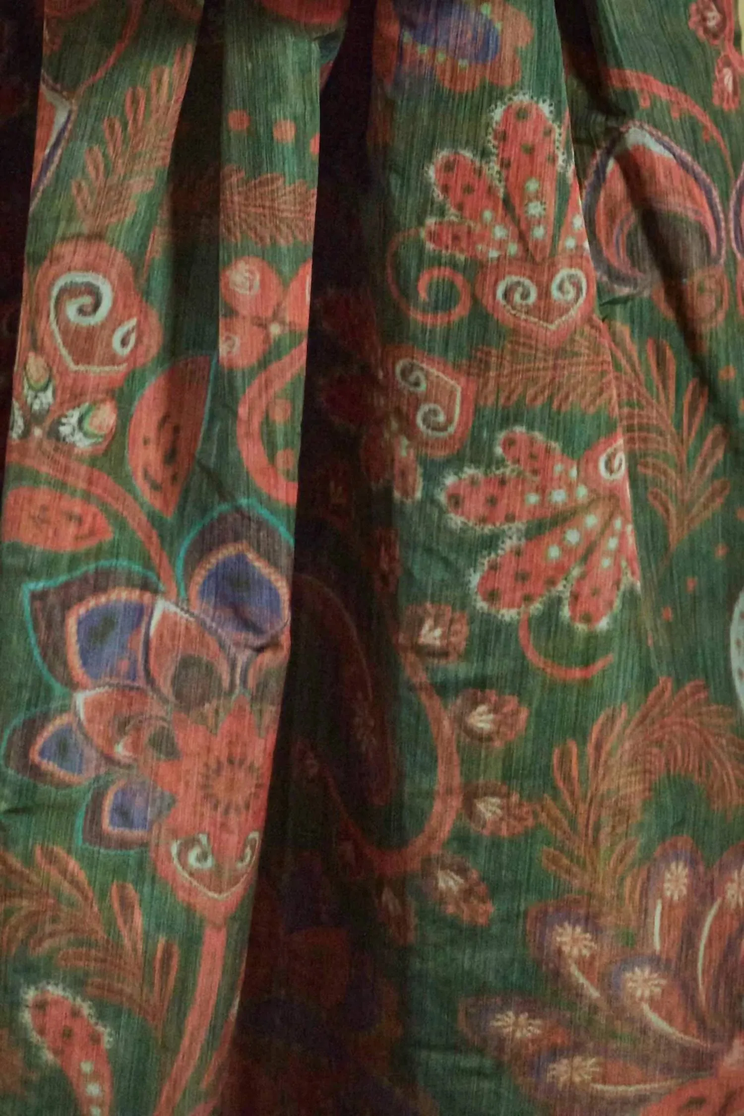 Alexis Skirt In Sage Ikat
