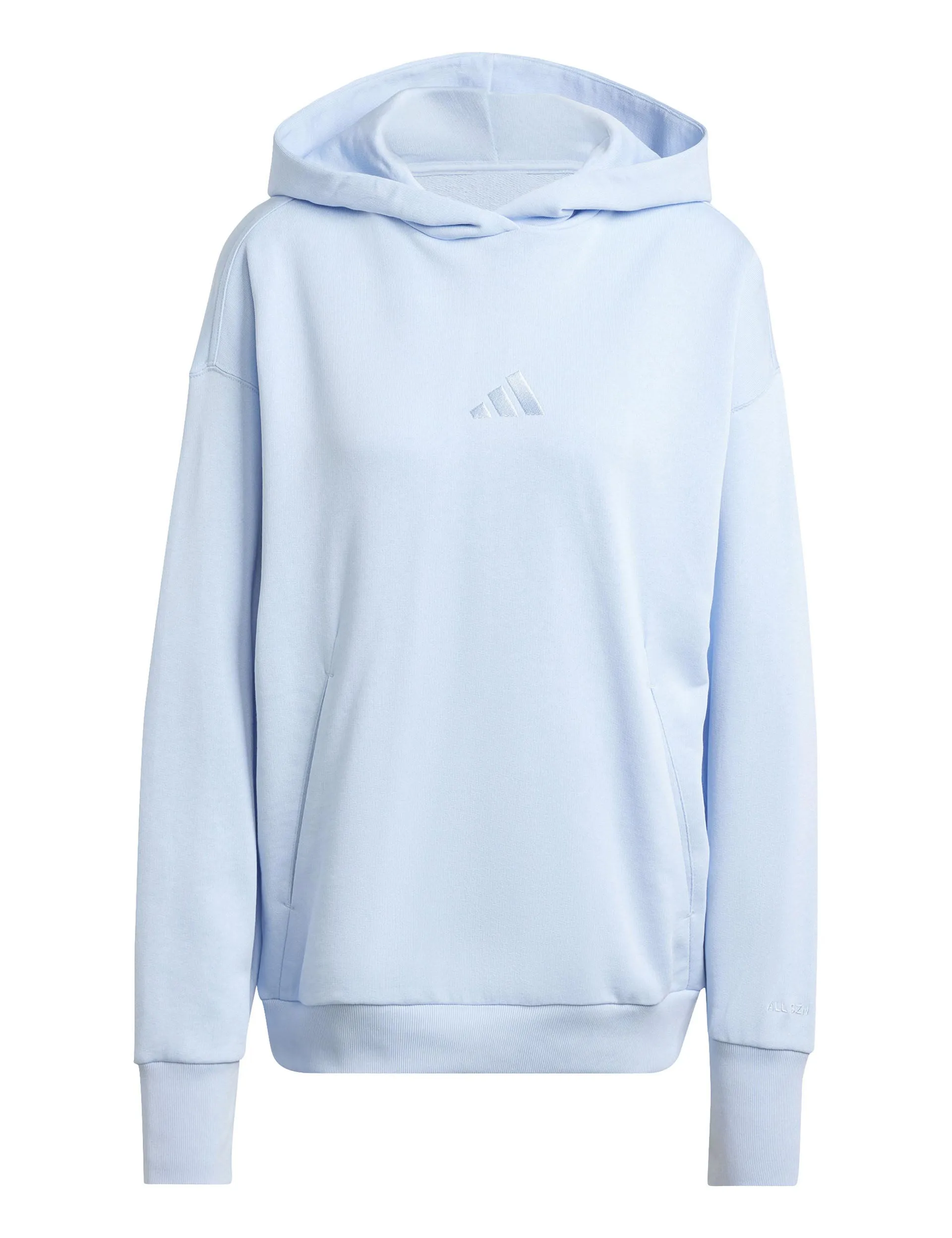 ALL SZN French Terry Loose Hoodie - Glow Blue