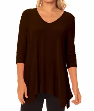 Allison Tunic In Brown