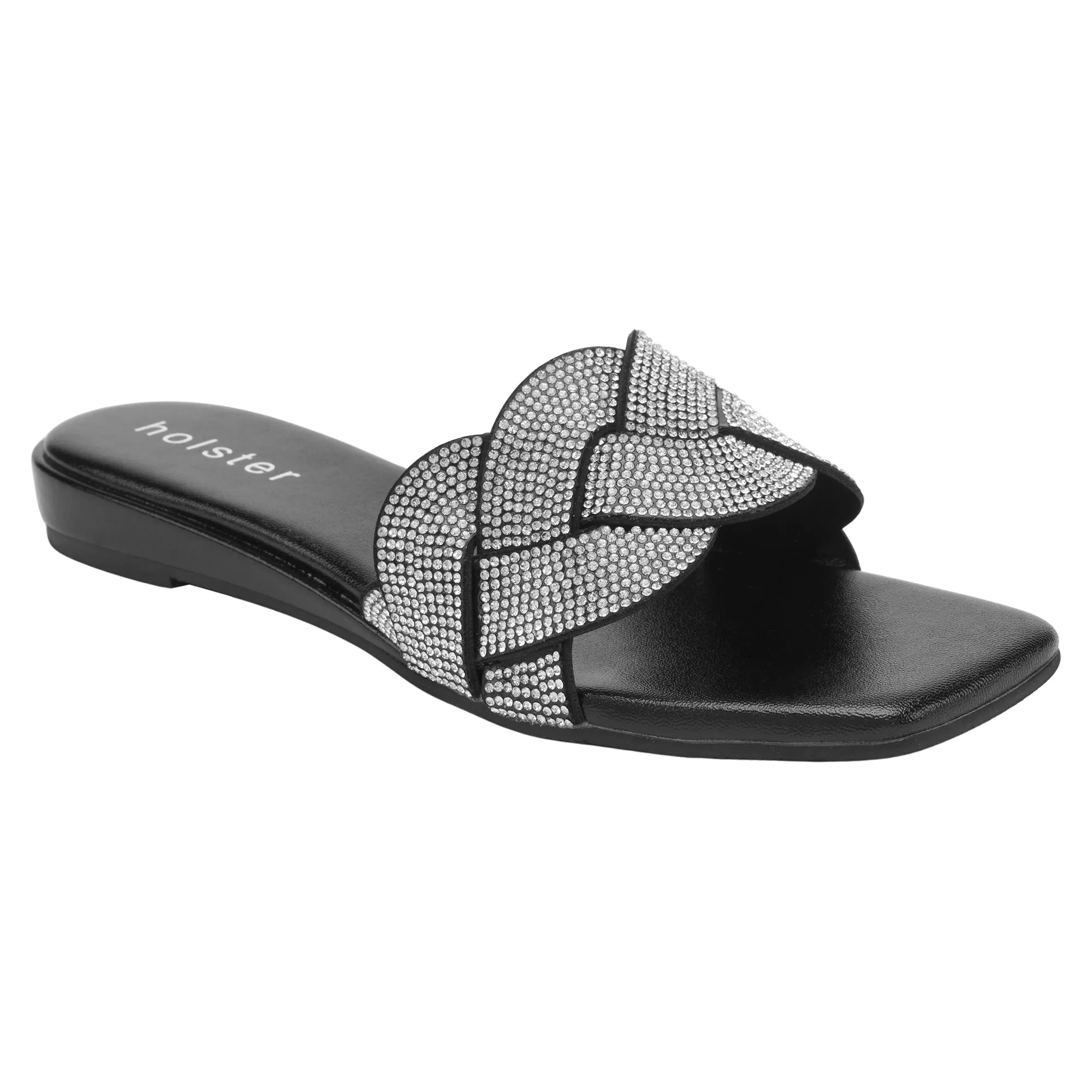 Anastasia Low Wedge - Black