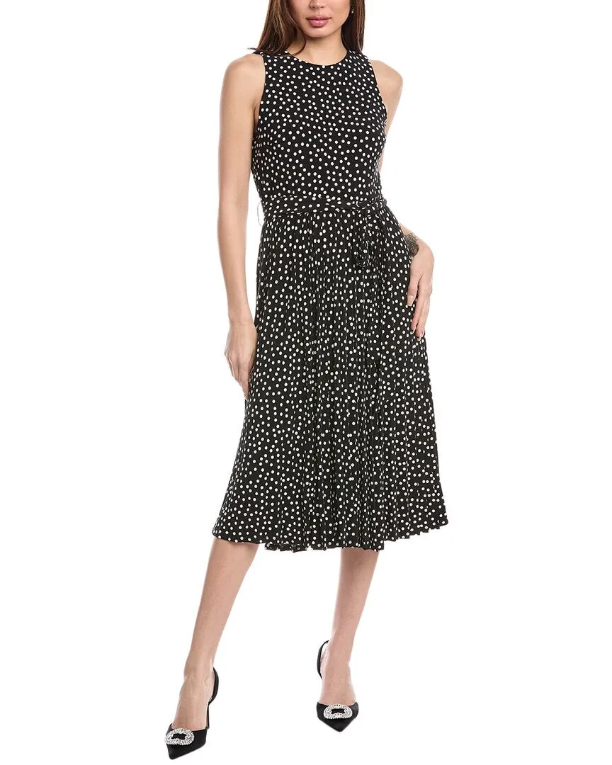 Anne Klein Pleated Skirt Dress