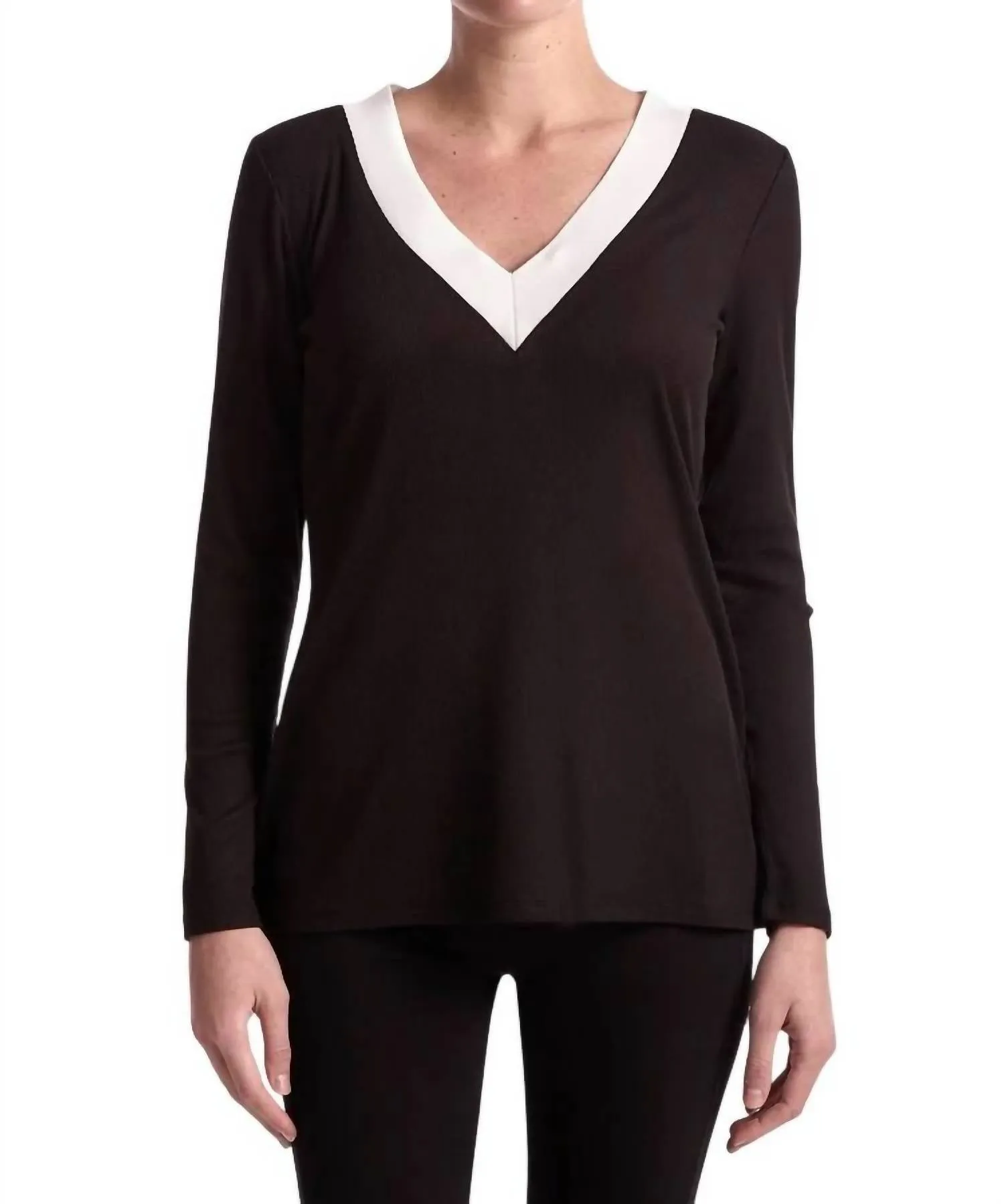 Aries Top In Black/white
