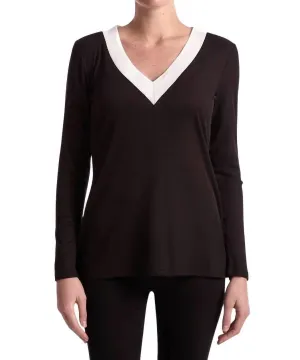 Aries Top In Black/white