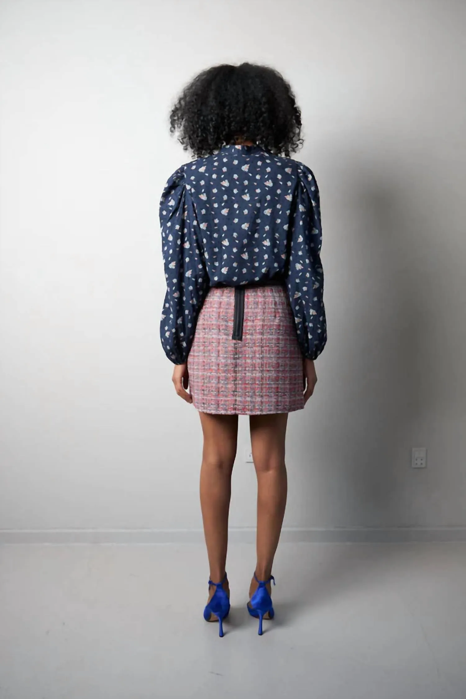 Aska Skirt In Red Mix