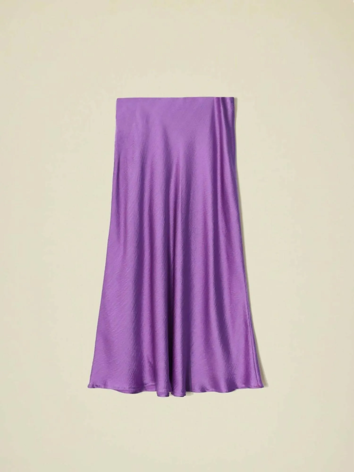 Audrina Skirt In Purple Topaz