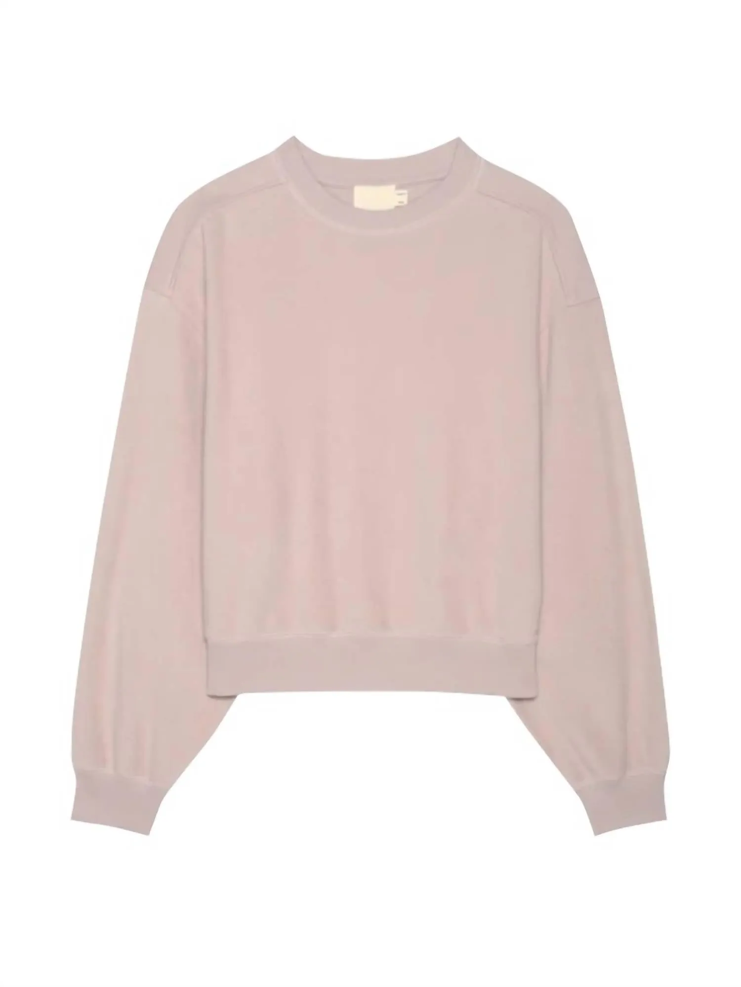 Autumn Brushed Sweatshirt In Whisper
