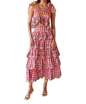 Aventura Skirt In Red