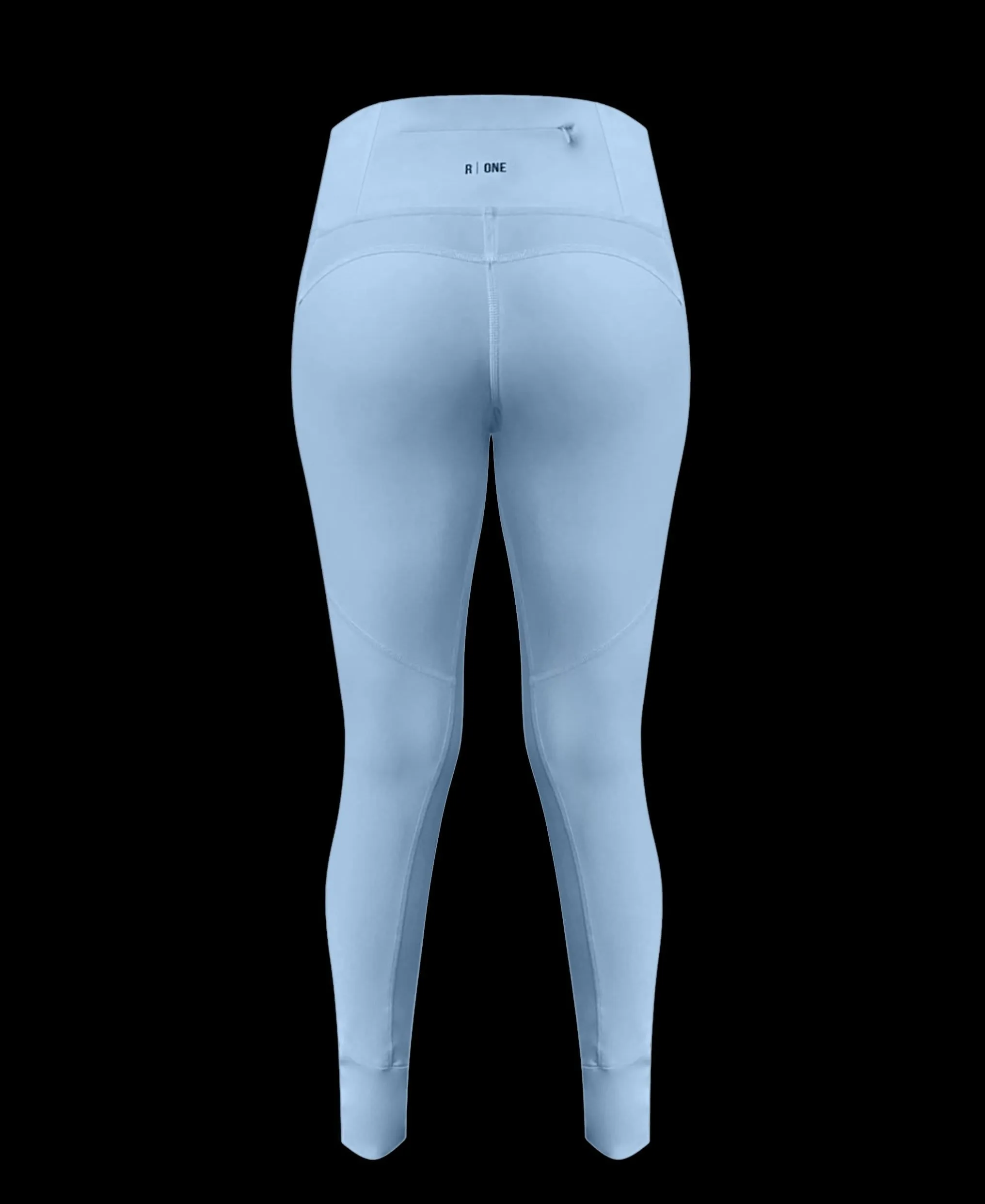 B-Confident Recycled Material Legging | Cool Blue