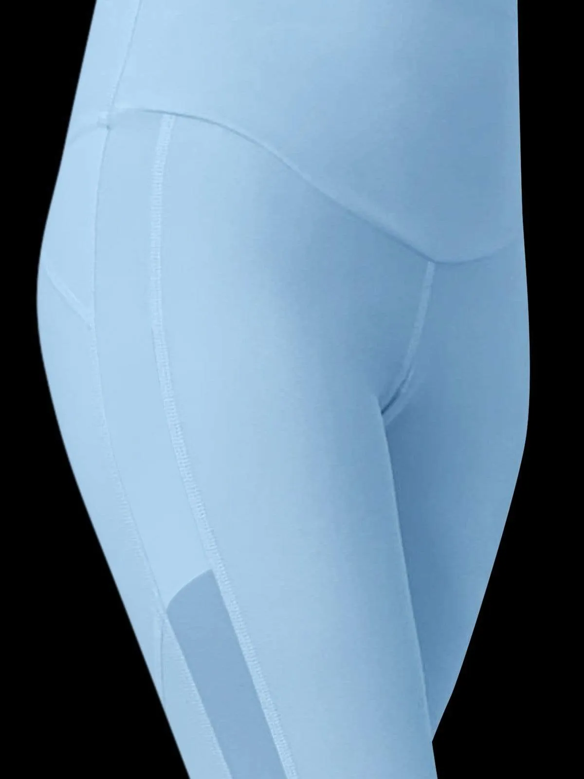 B-Confident Recycled Material Legging | Cool Blue