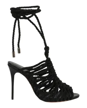 Barbara Lurex Heel Sandals