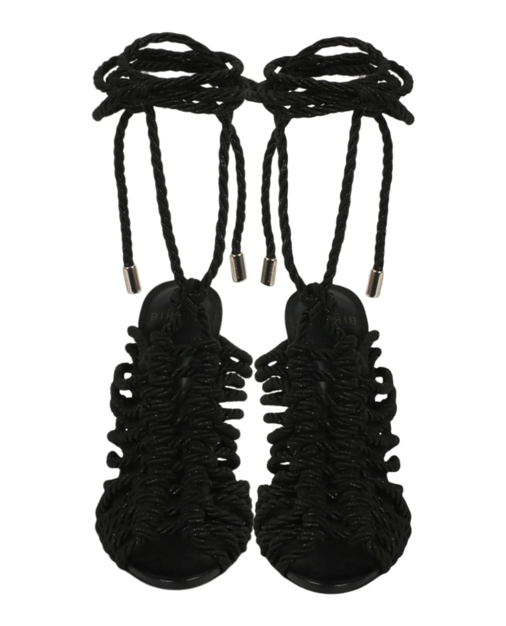 Barbara Lurex Heel Sandals