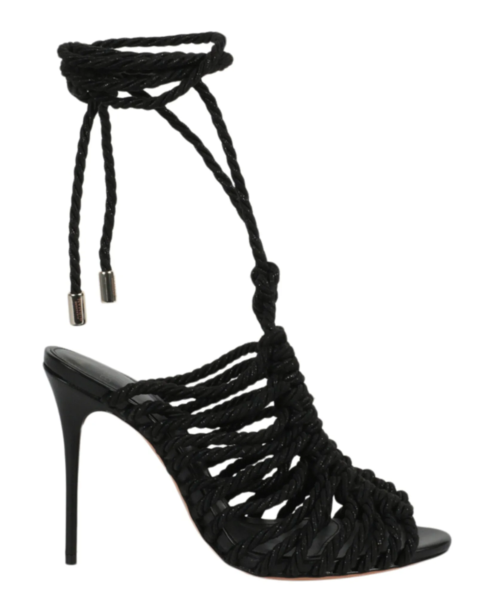 Barbara Lurex Heel Sandals