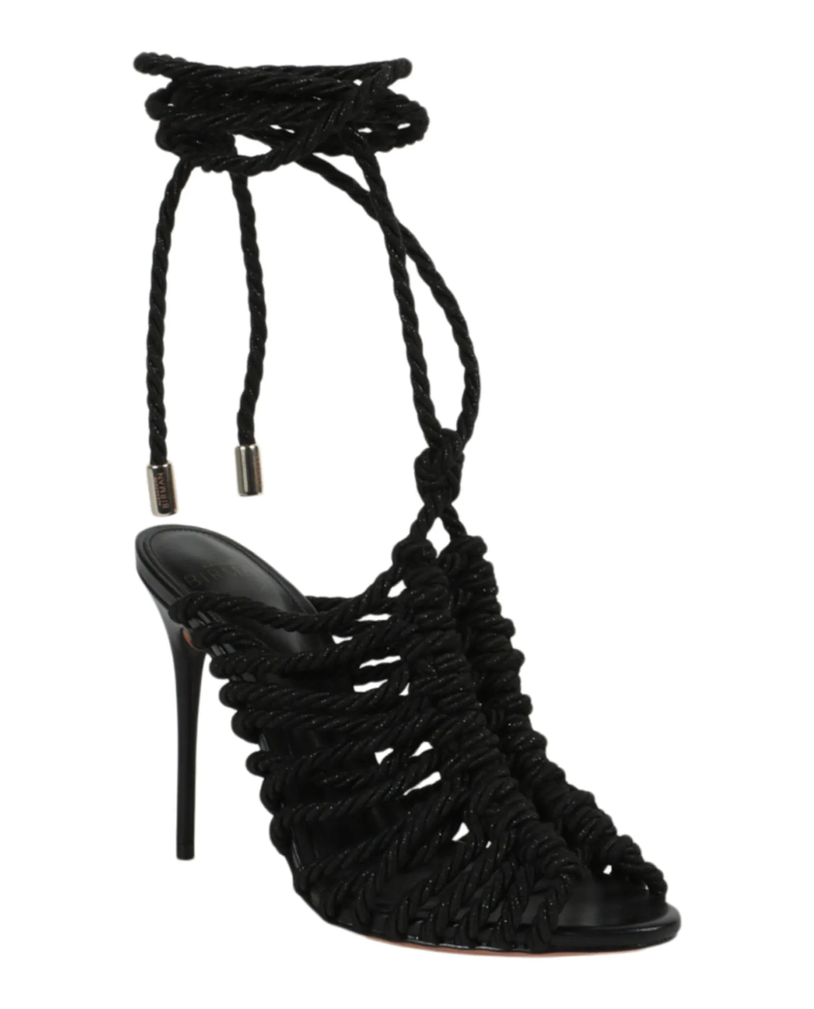 Barbara Lurex Heel Sandals