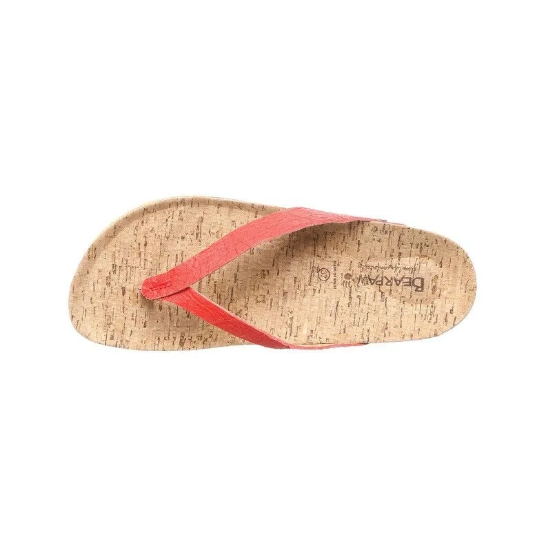 Bearpaw Casual Shoes Womens Coby Flip Flop Leather Upper 2470W