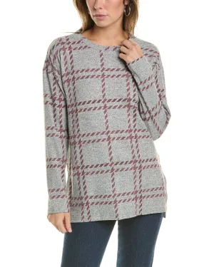 Bobeau Cozy Side Slit Tunic