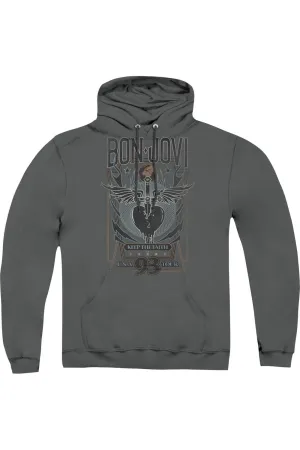 Bon Jovi Keep The Faith Adult Pull Over Hoodie