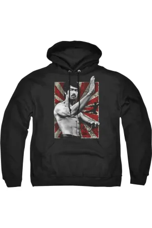 Bruce Lee Concentrate Adult Pull Over Hoodie