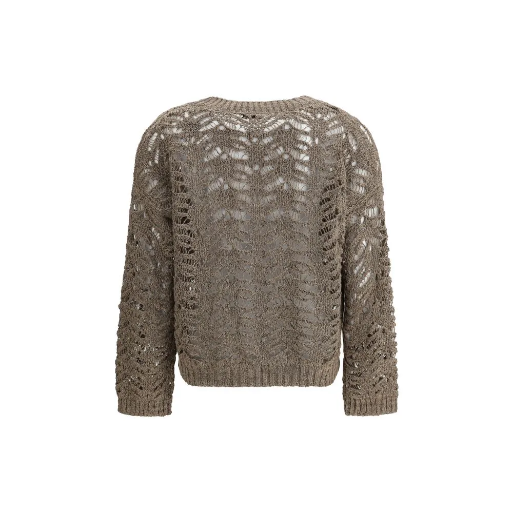 Brunello Cucinelli Linen Women's Sweater