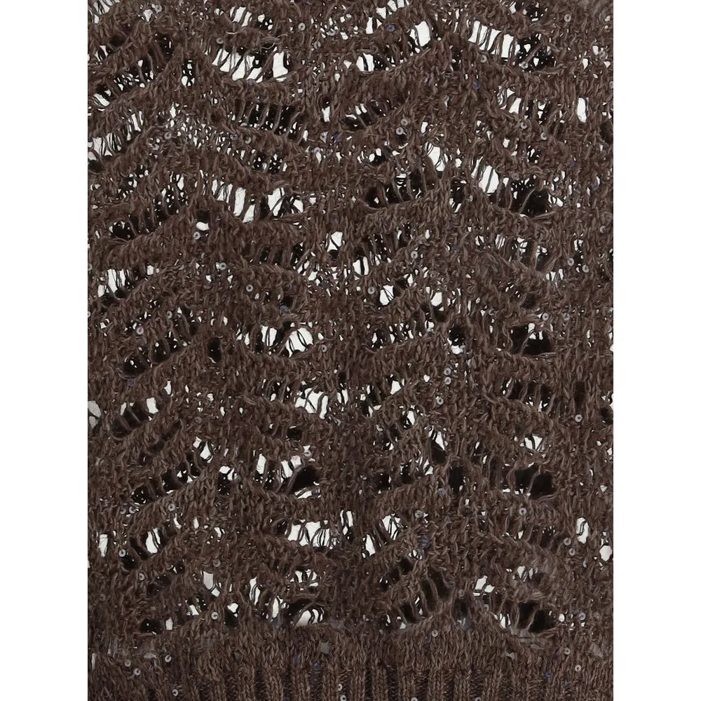 Brunello Cucinelli Linen Women's Sweater