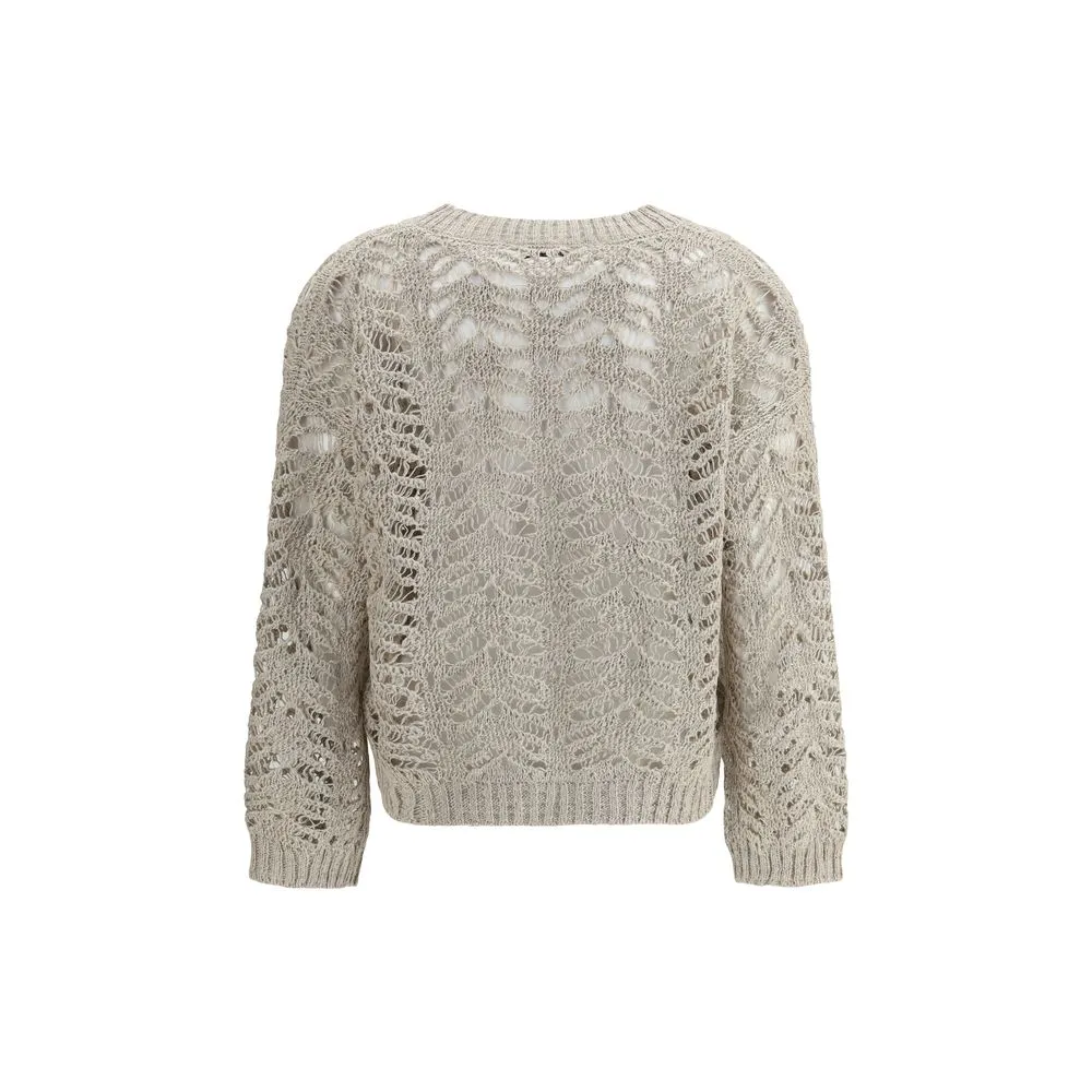 Brunello Cucinelli Linen Women's Sweater