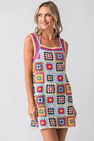By Together Crochet Mini Dress