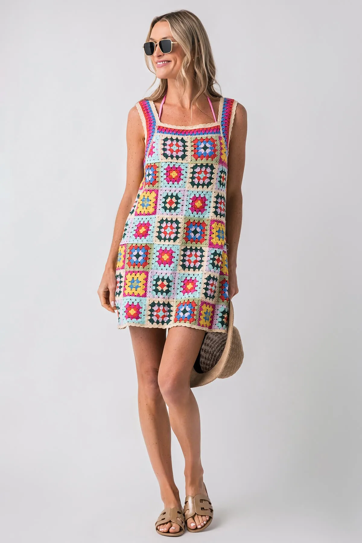 By Together Crochet Mini Dress