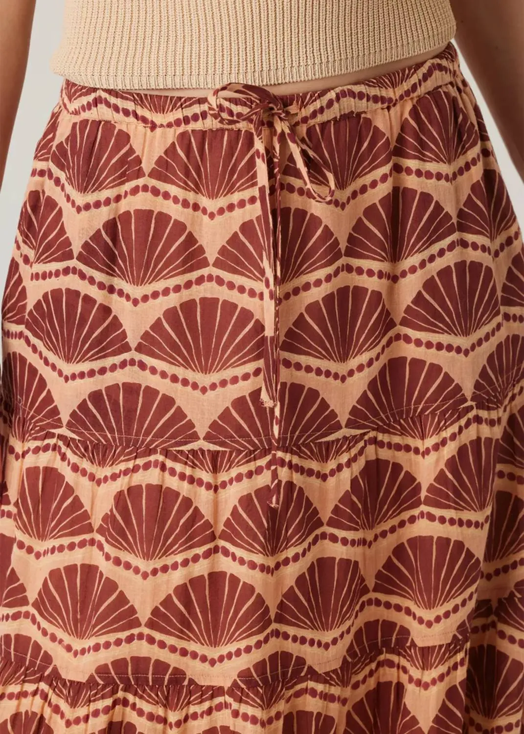 Canyon Crest Skirt In Seashell