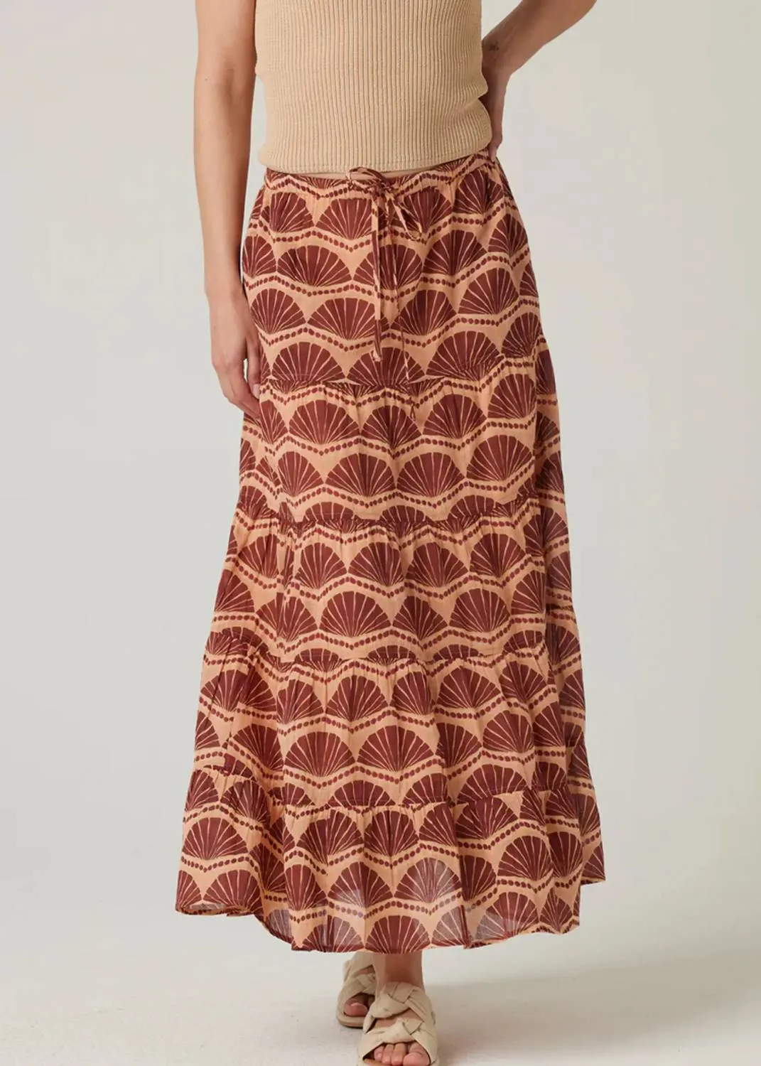 Canyon Crest Skirt In Seashell