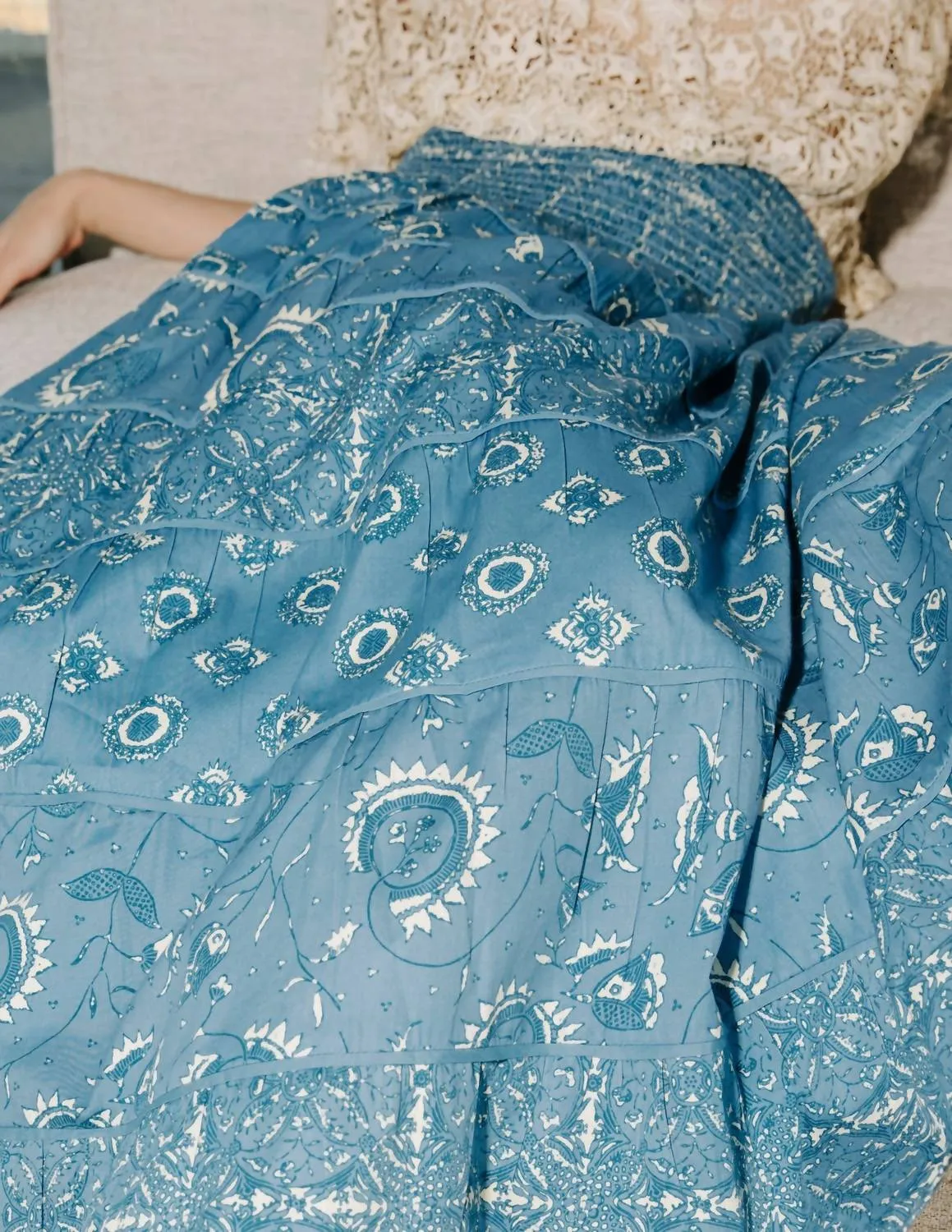 Carina Skirt In Blue