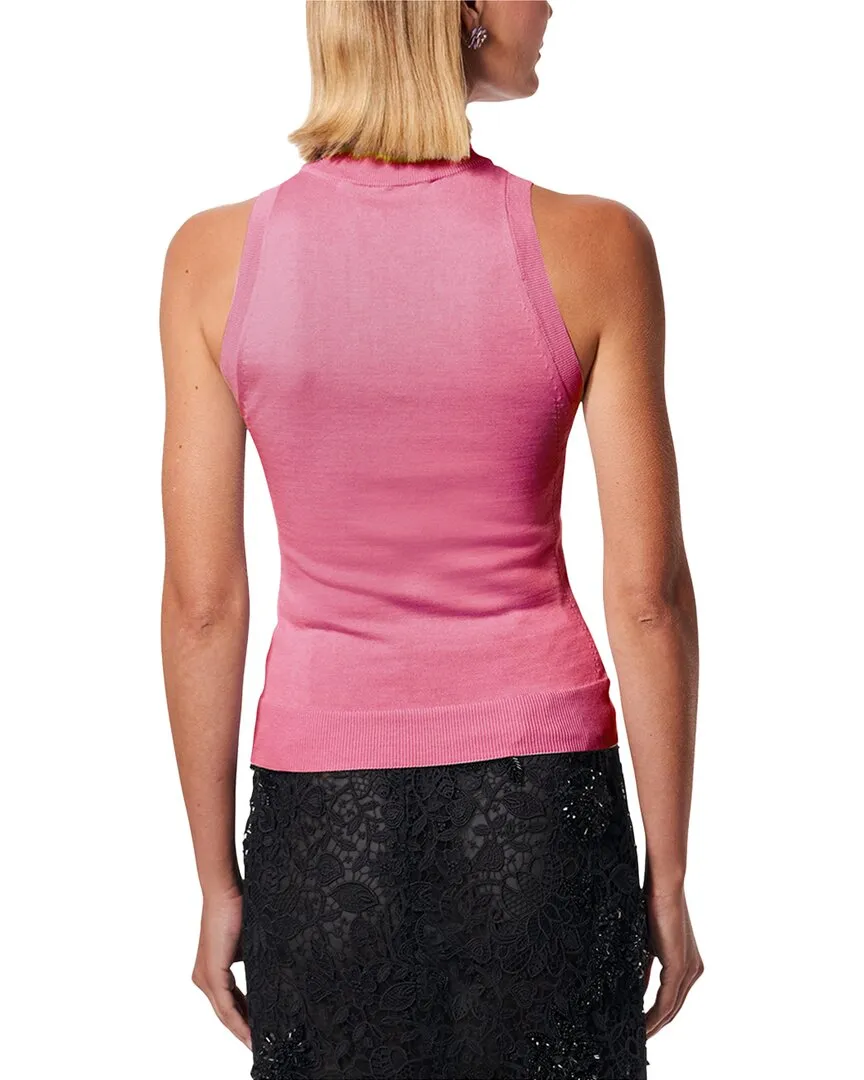 Carolina Herrera Turtleneck Knit Silk-Blend Top