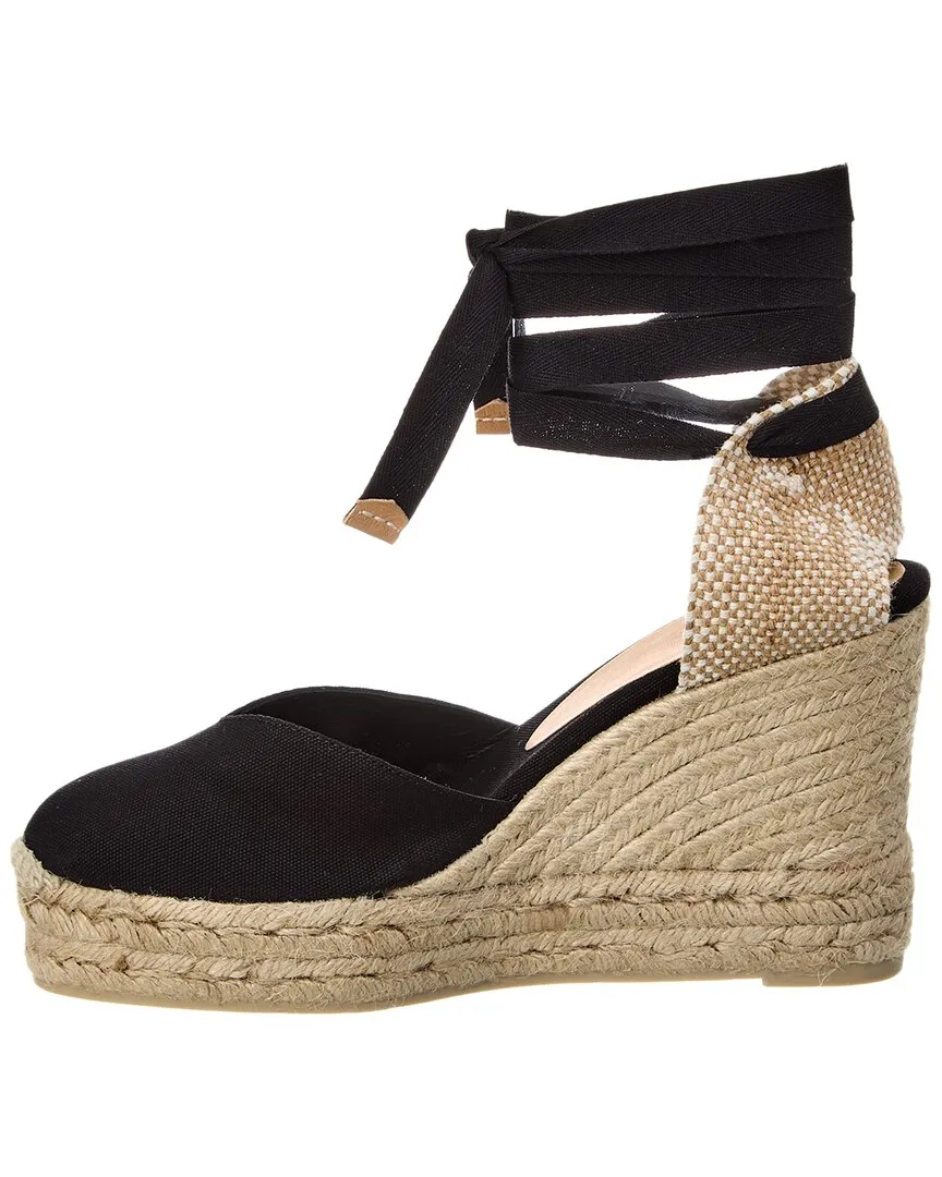 Castañer Chiara Canvas Wedge Sandal