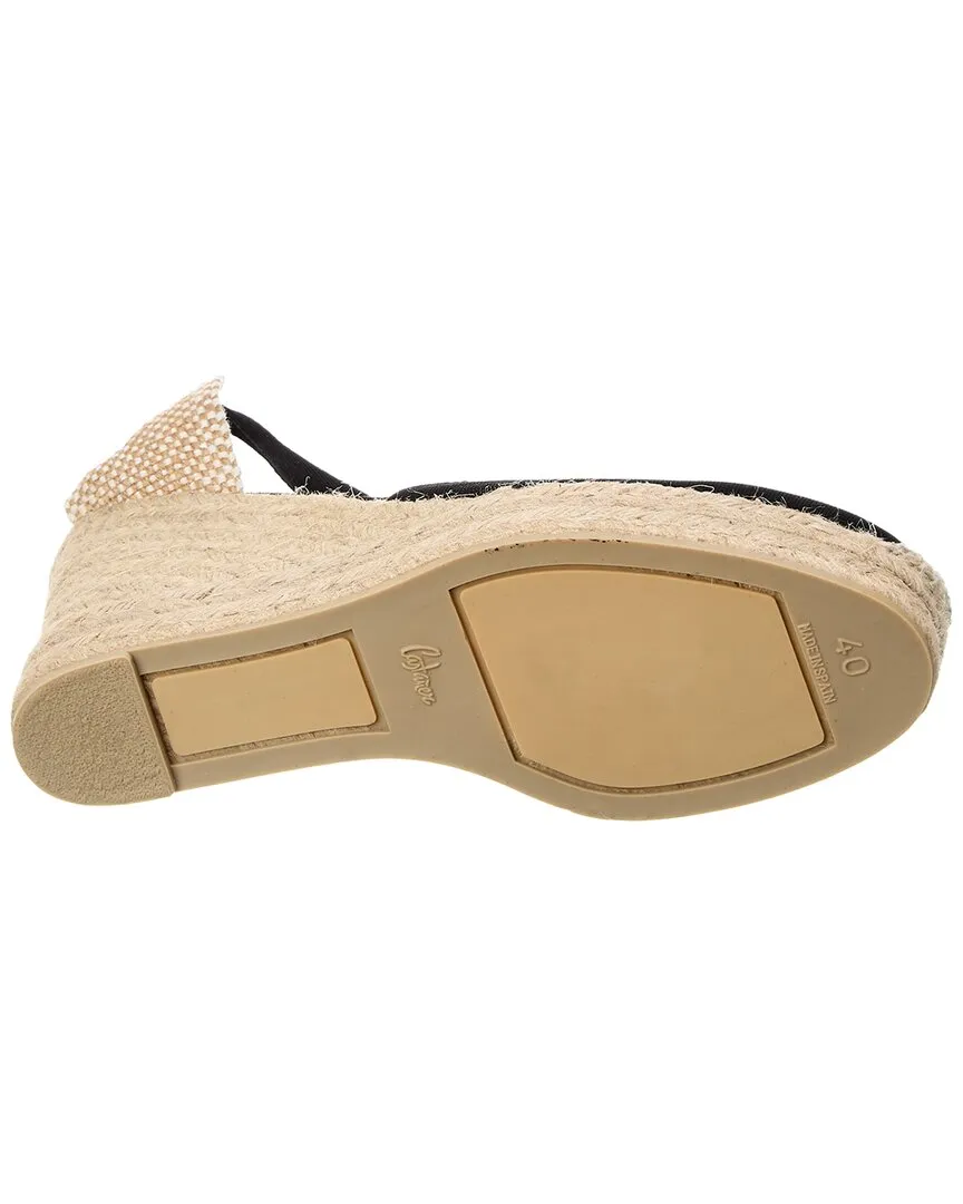 Castañer Chiara Canvas Wedge Sandal