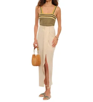Catriona Skirt In Putty