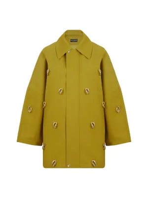 Chained Trench Coat