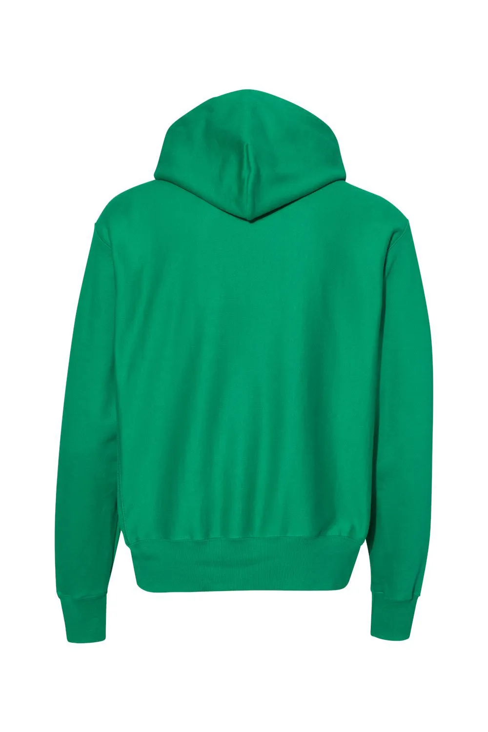 Champion Mens Shrink Resistant Hooded Sweatshirt Hoodie w/ Pouch Pocket - Kelly Green