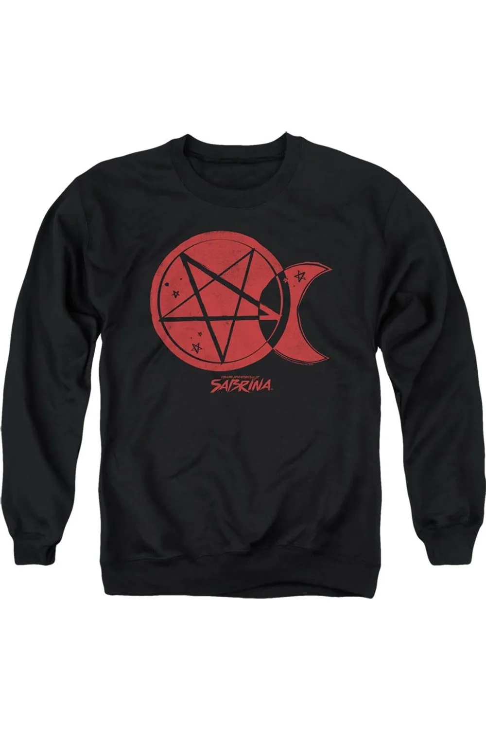 Chilling Adventures Of Sabrina Dark Moon Adult Crewneck Sweatshirt