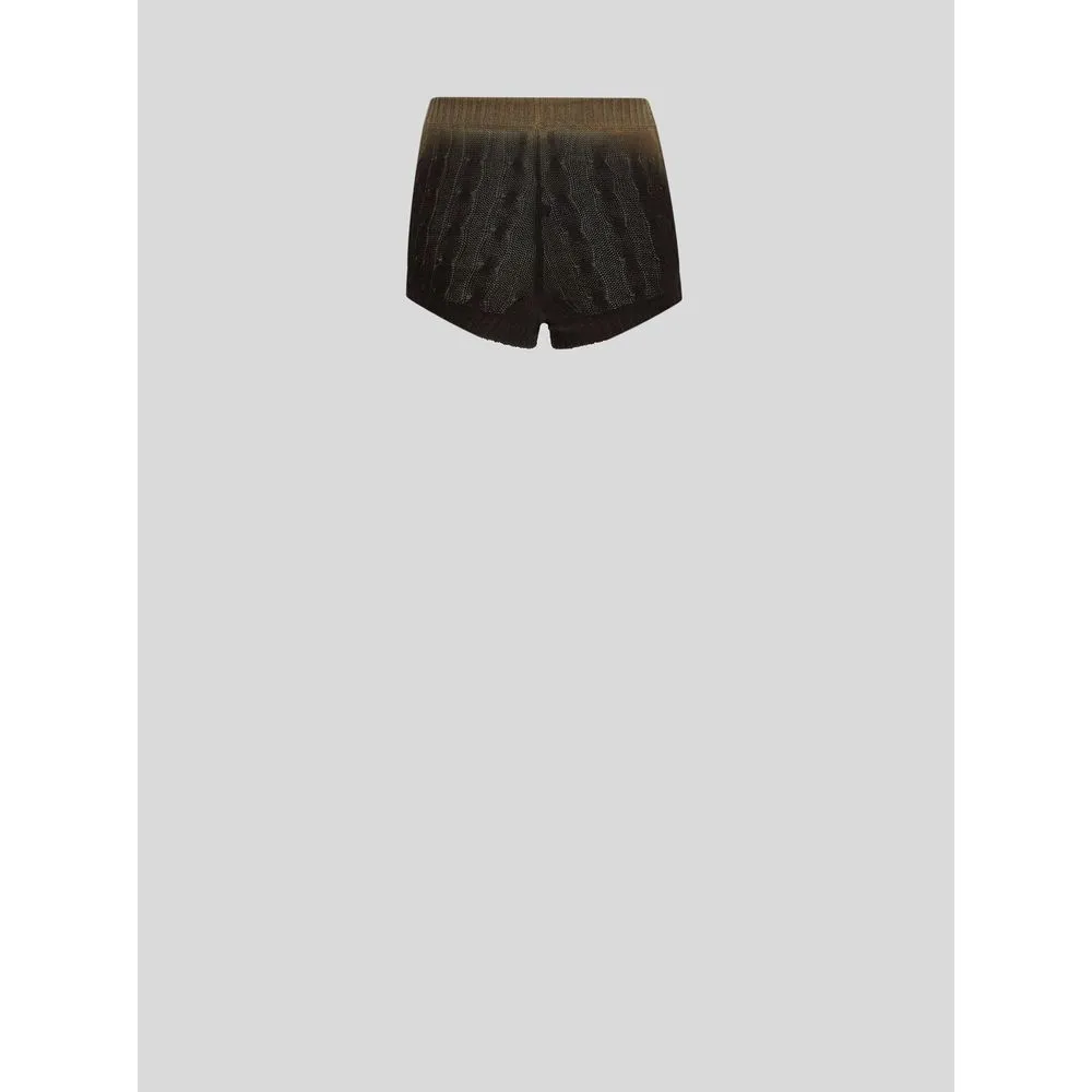 Colour Shaded Wool Jersey Culottes