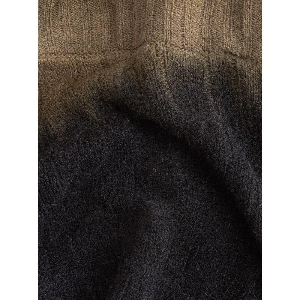 Colour Shaded Wool Jersey Culottes