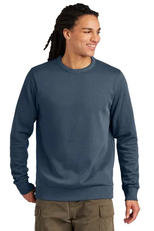 District Mens District Wash Fleece Crewneck Sweatshirt - True Navy Blue