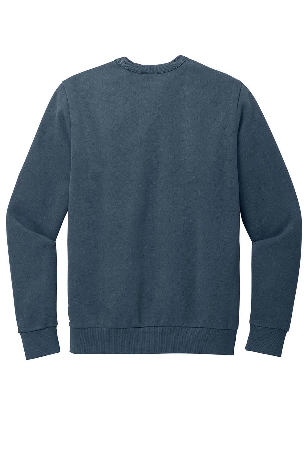 District Mens District Wash Fleece Crewneck Sweatshirt - True Navy Blue