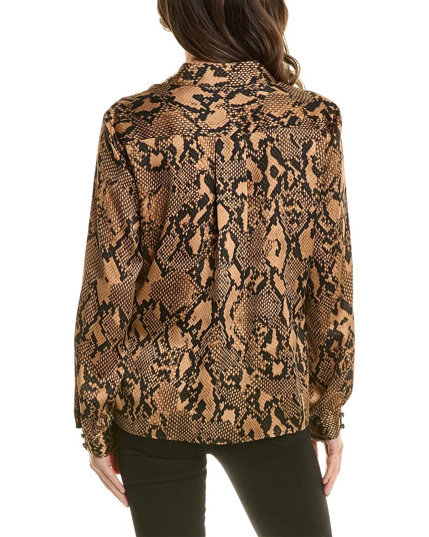 Donna Karan Collared Blouse