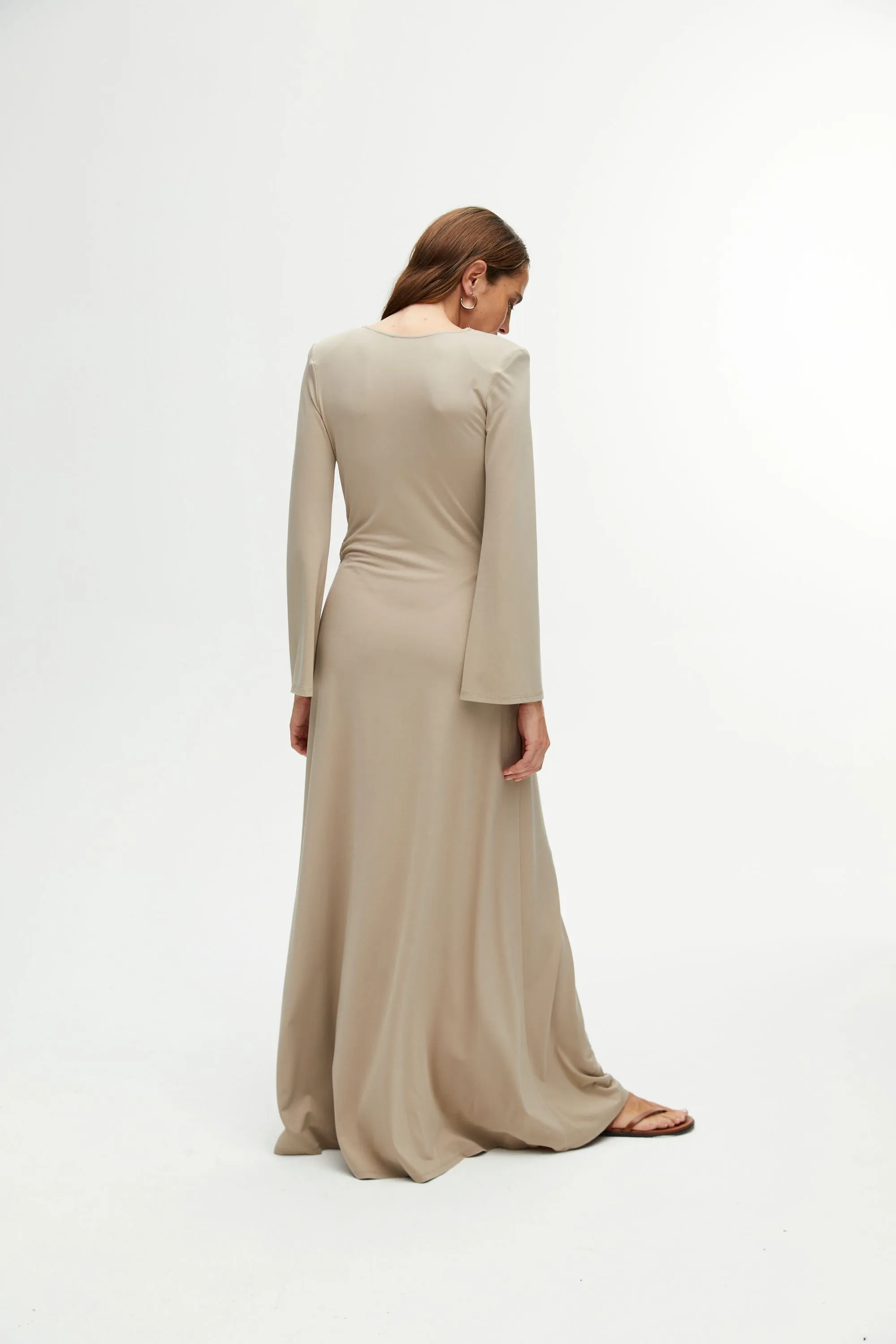 Double Breasted Dress with Accessory Detail