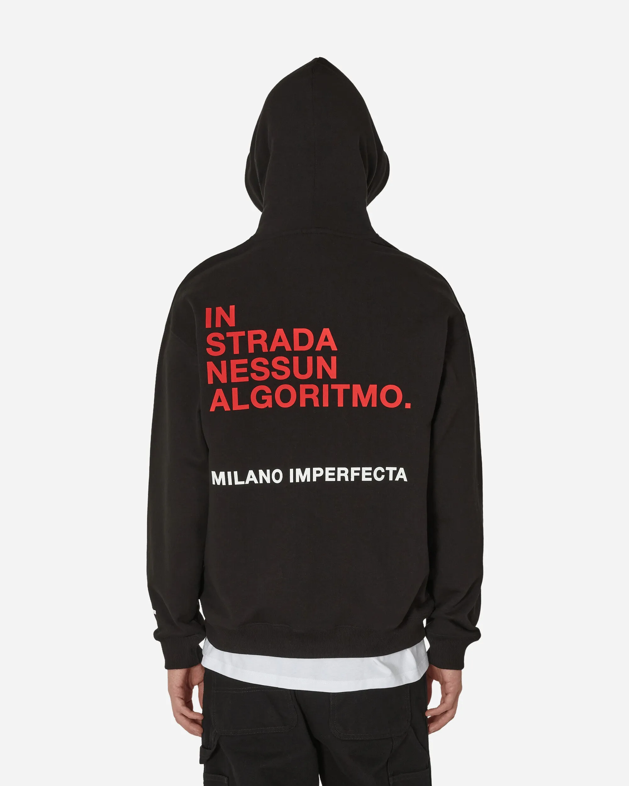 DUMBO Milano Imperfecta Hooded Sweatshirts Black