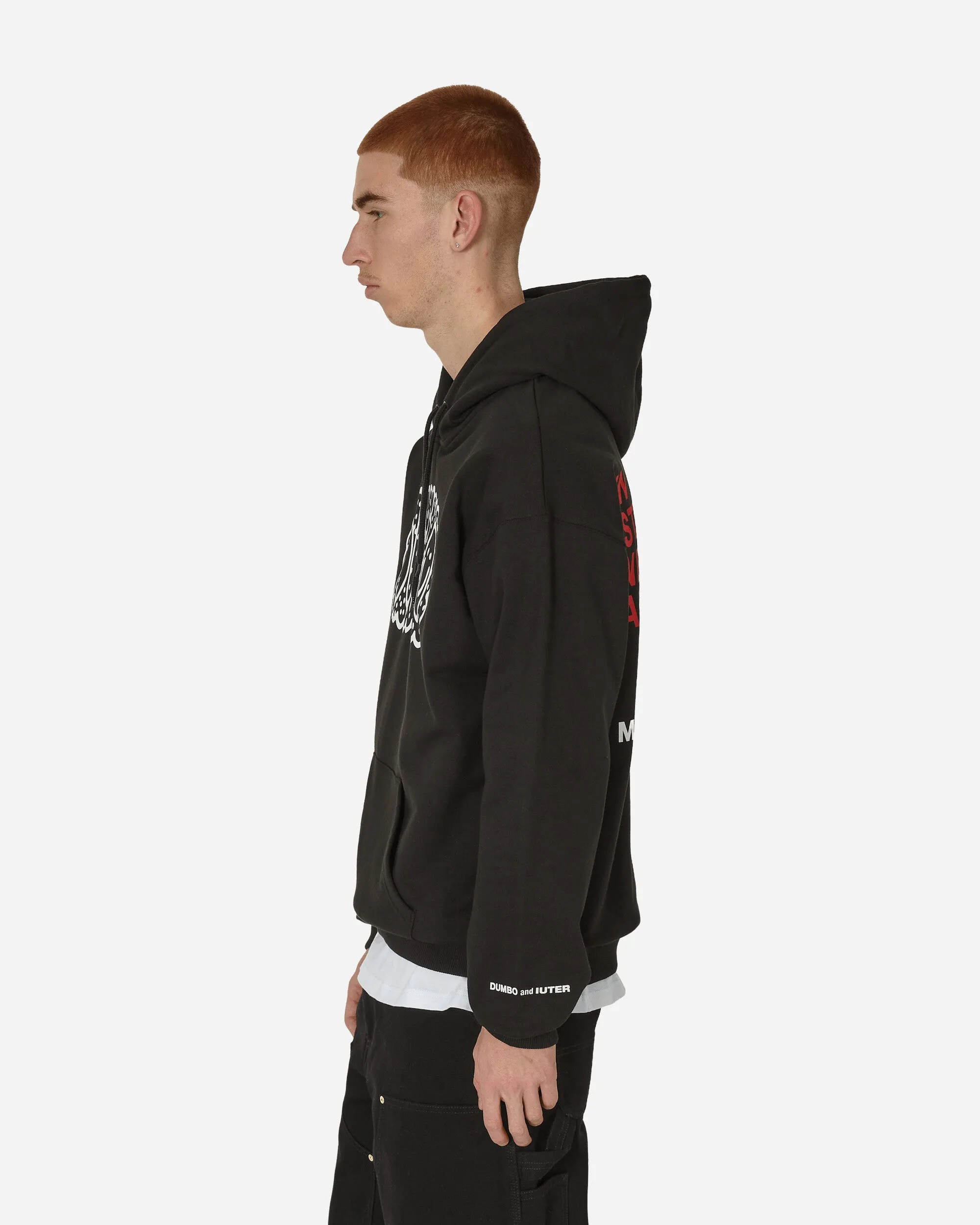 DUMBO Milano Imperfecta Hooded Sweatshirts Black