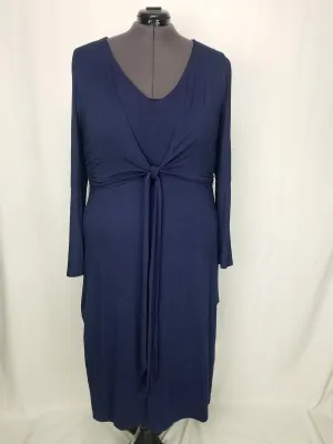 eloquii Size 18 Navy Dress NWT