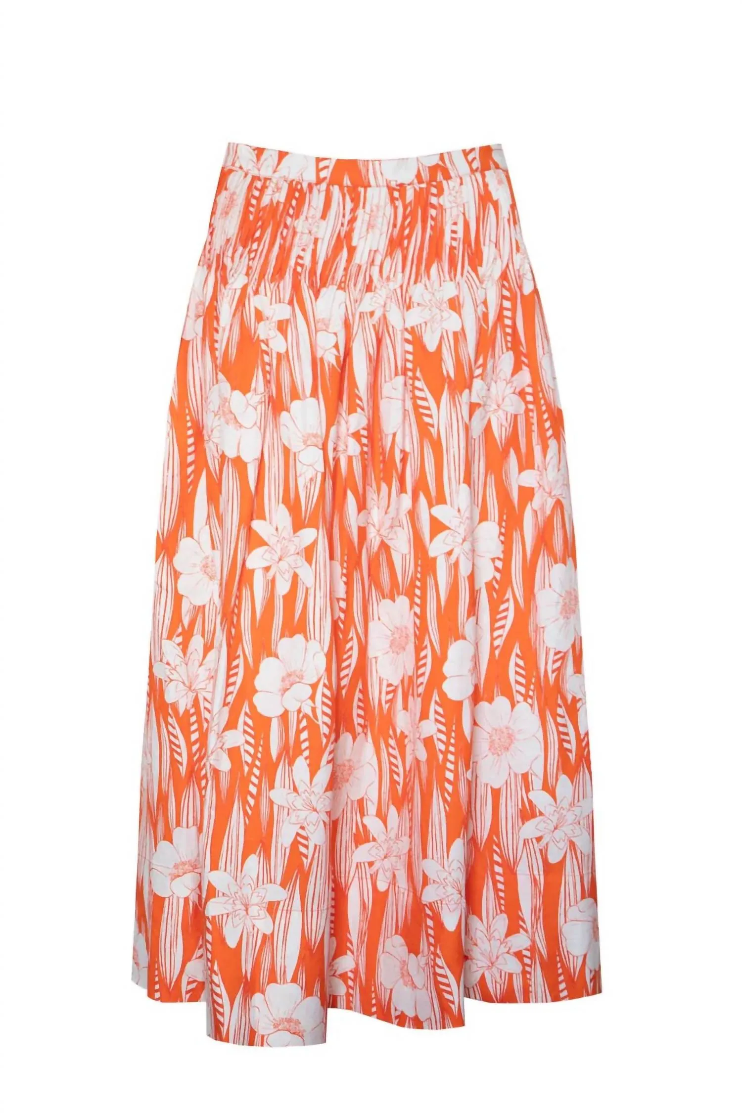 Fallon Skirt In Scarlet Lei