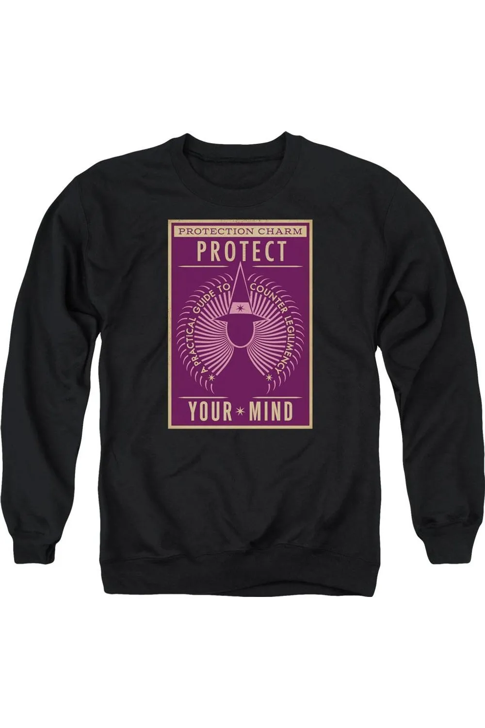 Fantastic Beasts Protect Your Mind Adult Crewneck Sweatshirt